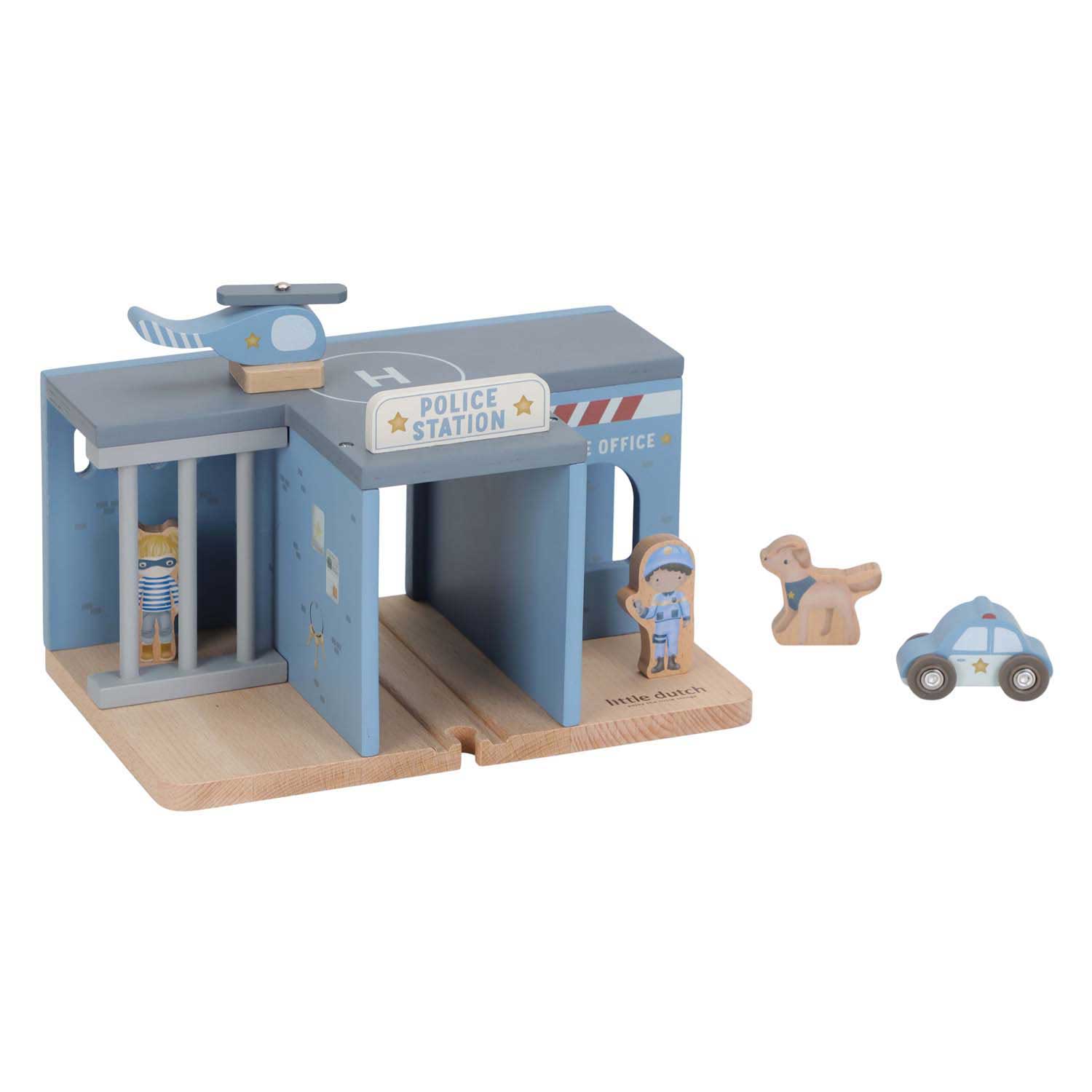 Commissariat de police en bois Little Dutch FSC