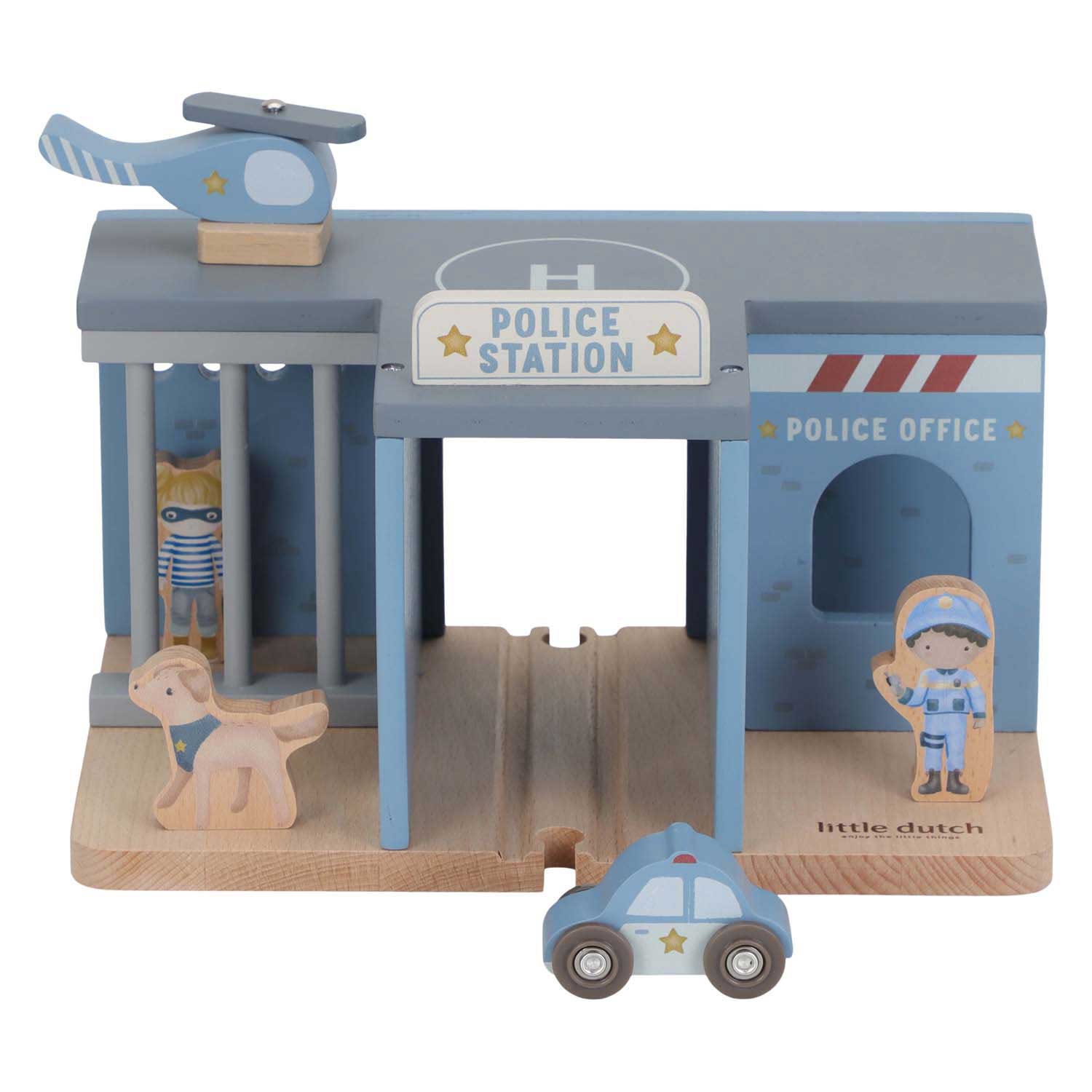 Commissariat de police en bois Little Dutch FSC