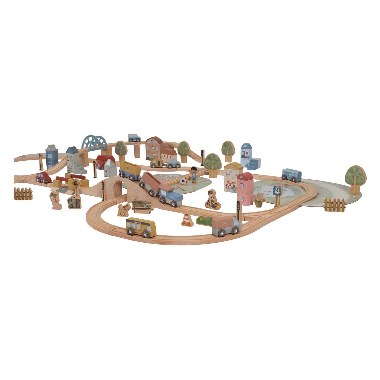 Little Dutch Houten Treinset XXL FSC