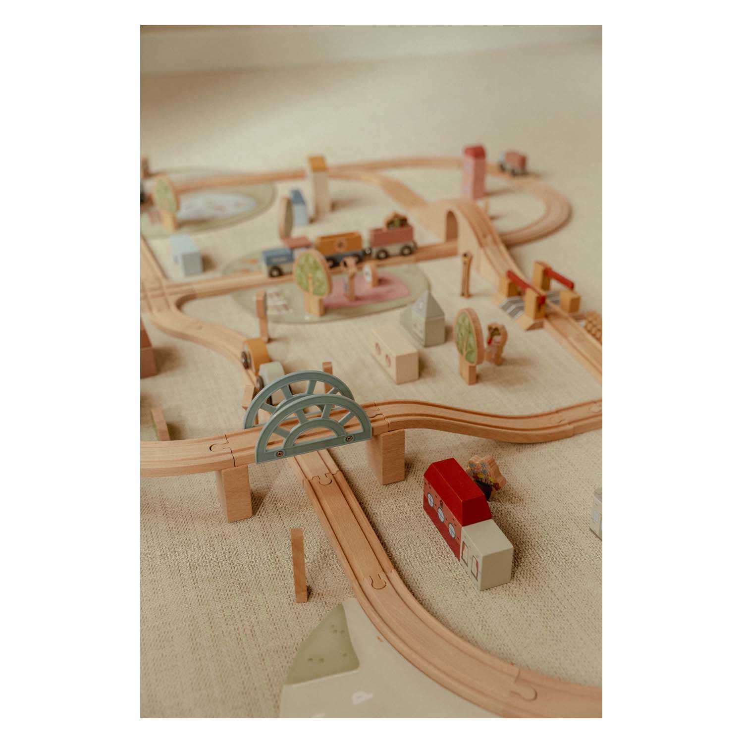 Little Dutch Houten Treinset XXL FSC