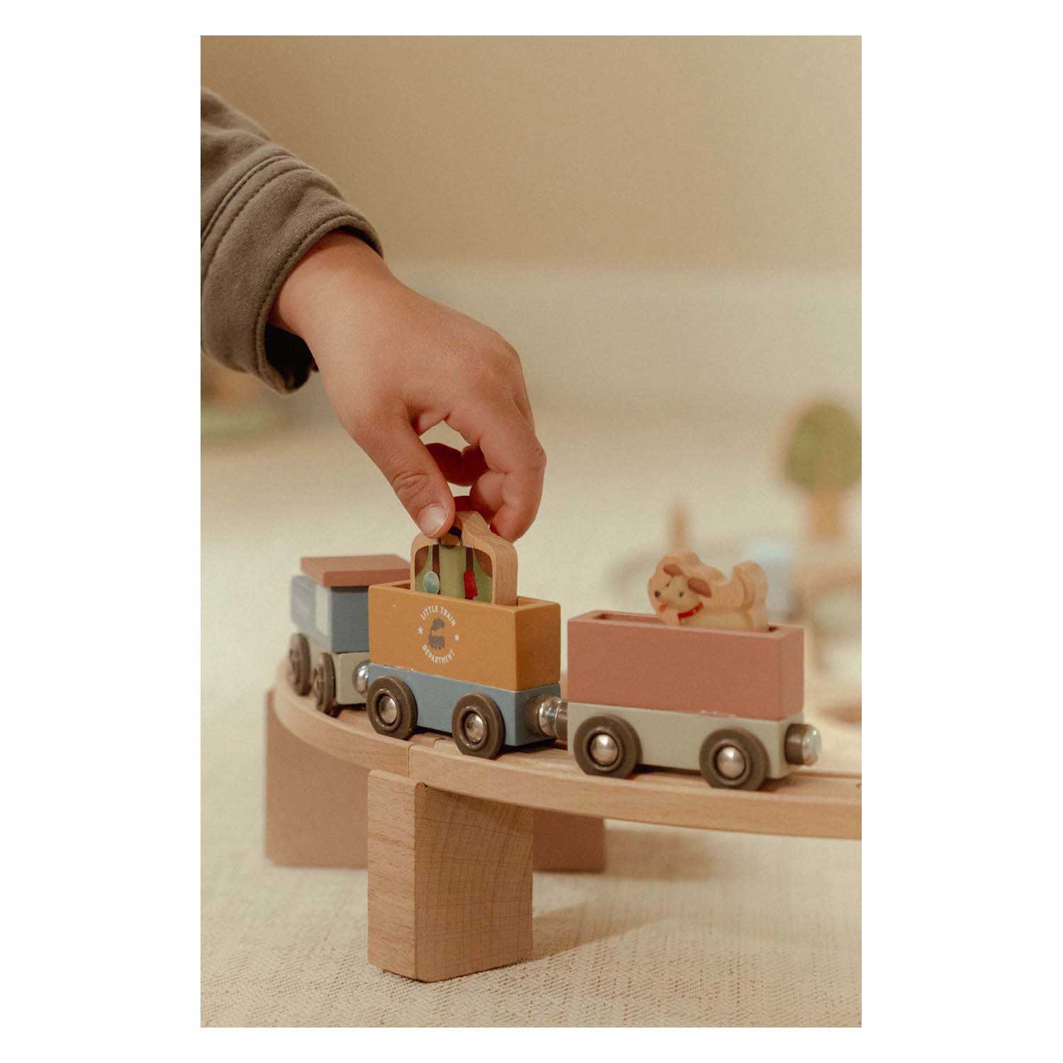 Little Dutch Houten Treinset XXL FSC