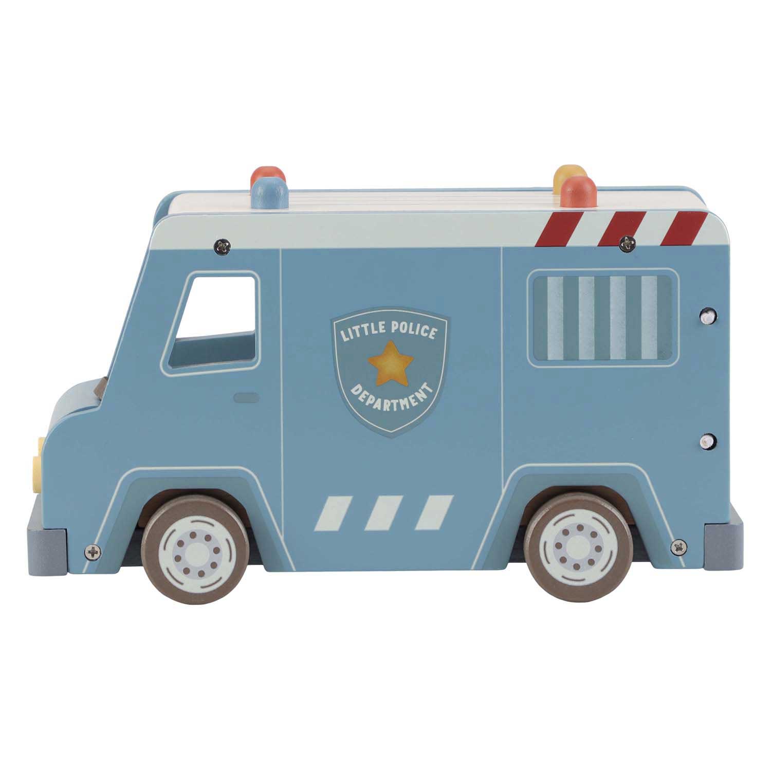 Little Dutch Houten Politiewagenset FSC
