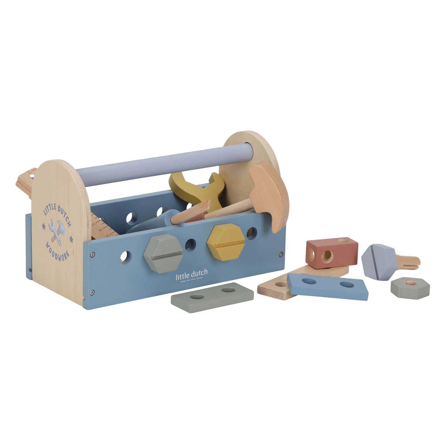Boîte à outils en bois Little Dutch FSC