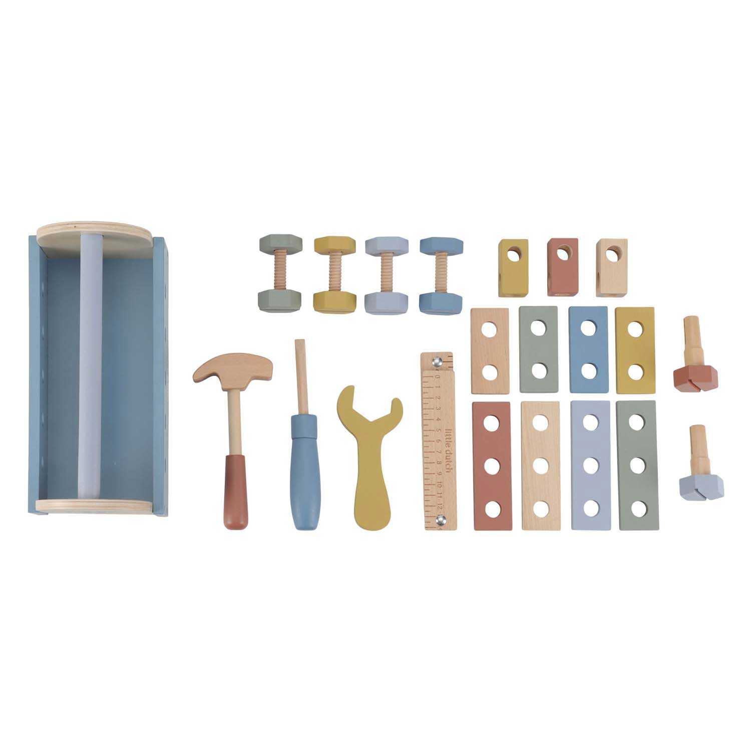 Boîte à outils en bois Little Dutch FSC