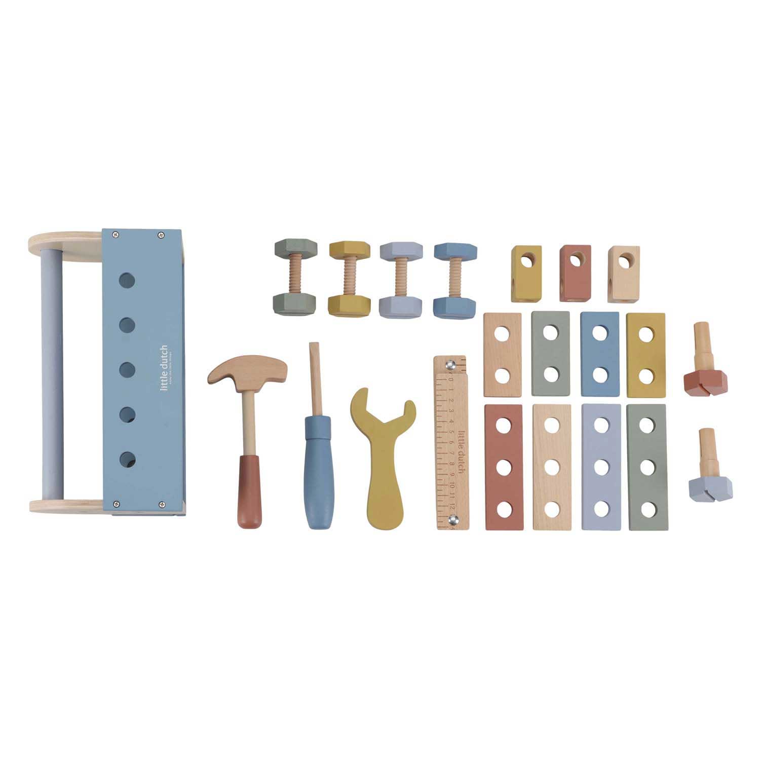 Boîte à outils en bois Little Dutch FSC