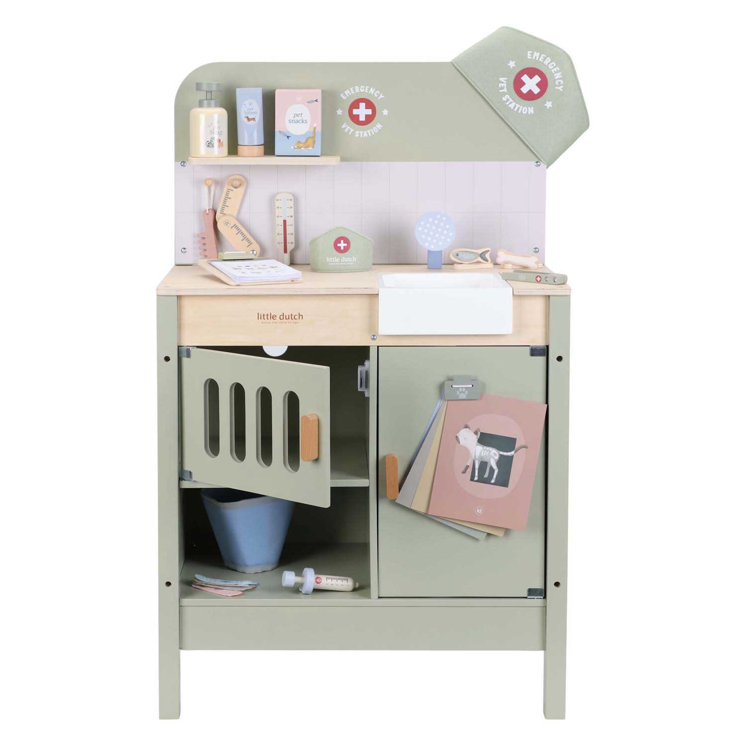 Little Dutch Houten Dierenarts set FSC