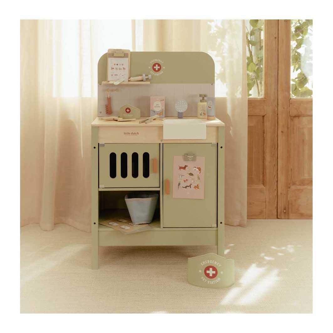 Little Dutch Houten Dierenarts set FSC