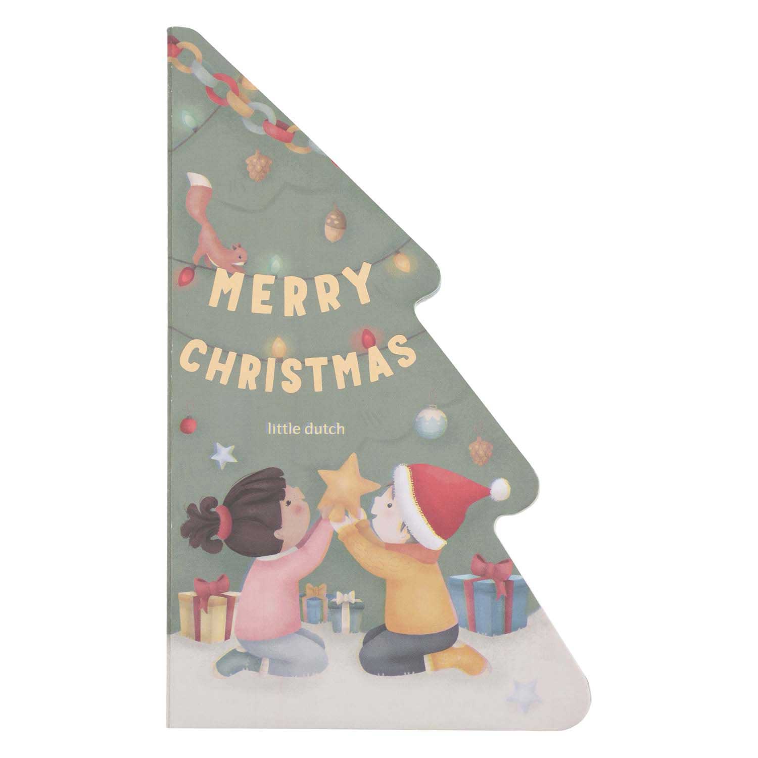 Little Dutch Kerstboek met kleine Jim Knuffel GRS