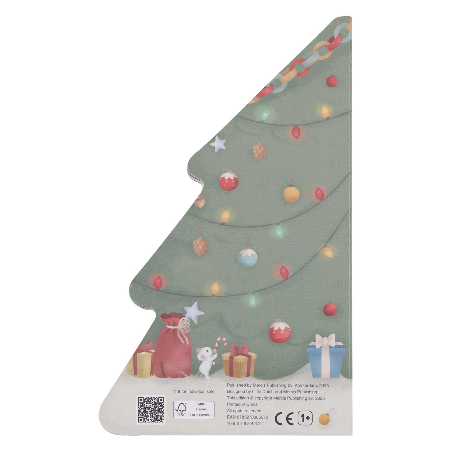 Little Dutch Kerstboek met kleine Jim Knuffel GRS