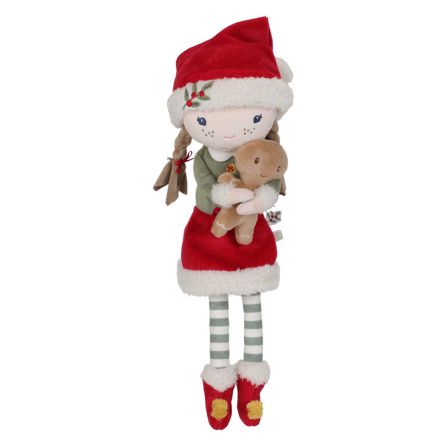 Little Dutch Kerstpop Knuffel Rosa GRS - 35cm