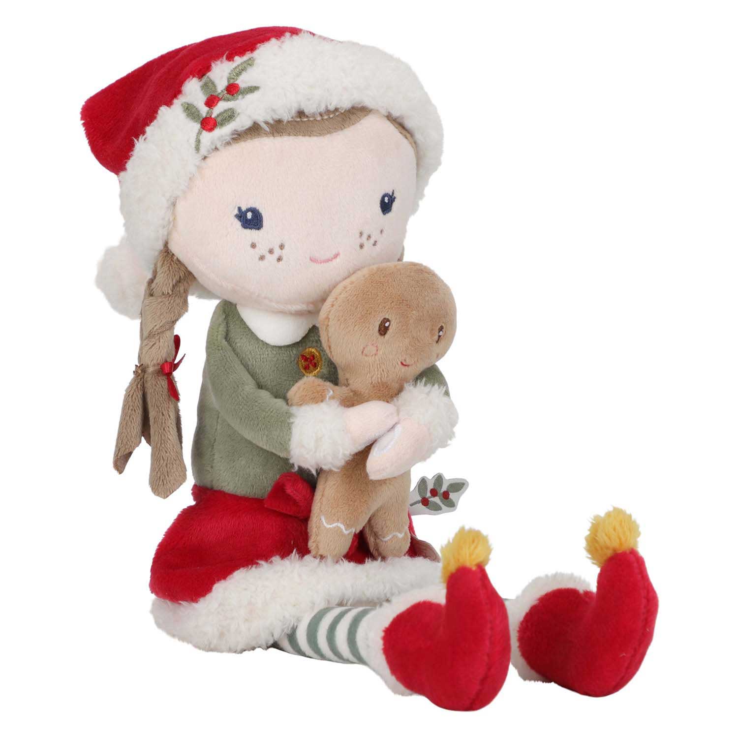 Little Dutch Kerstpop Knuffel Rosa GRS - 35cm