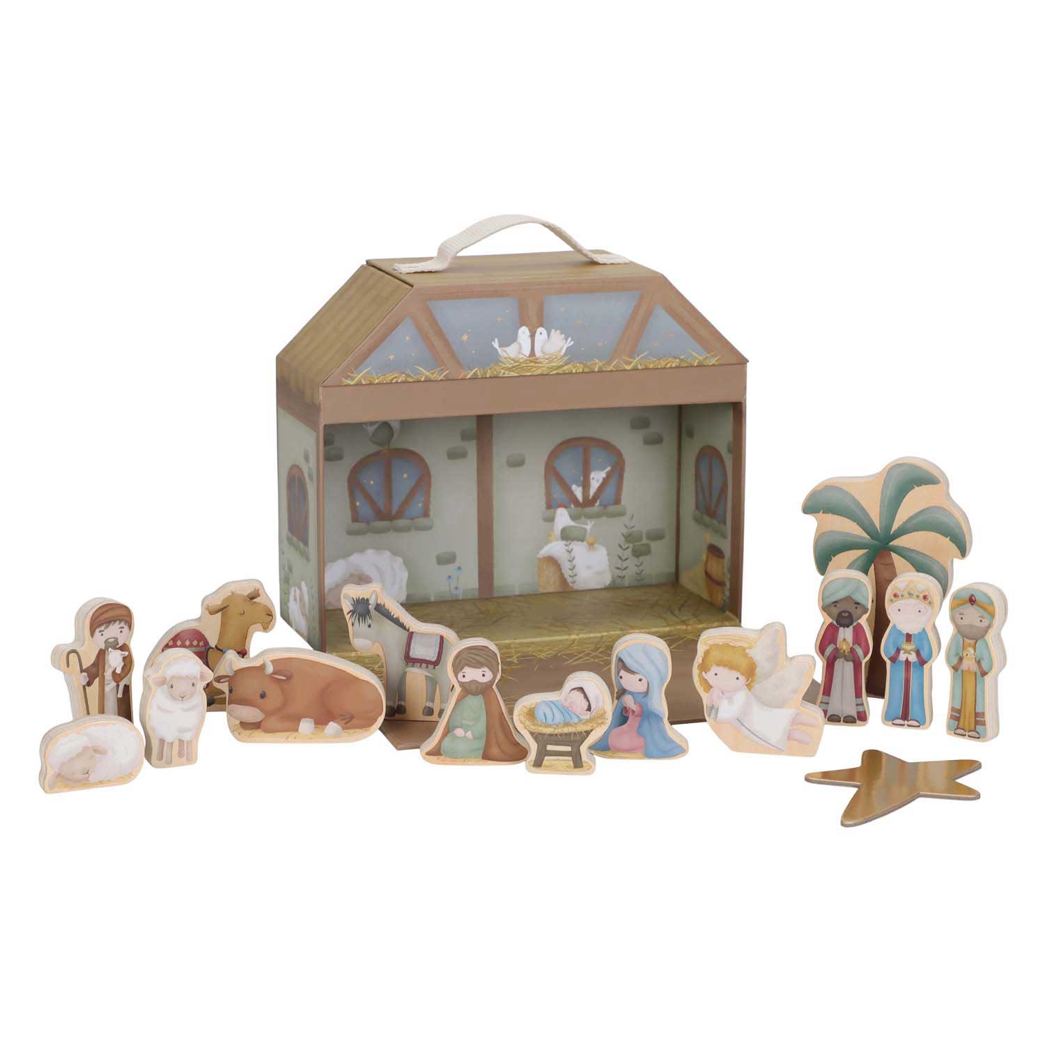 Little Dutch Speelkoffer Kerststal FSC