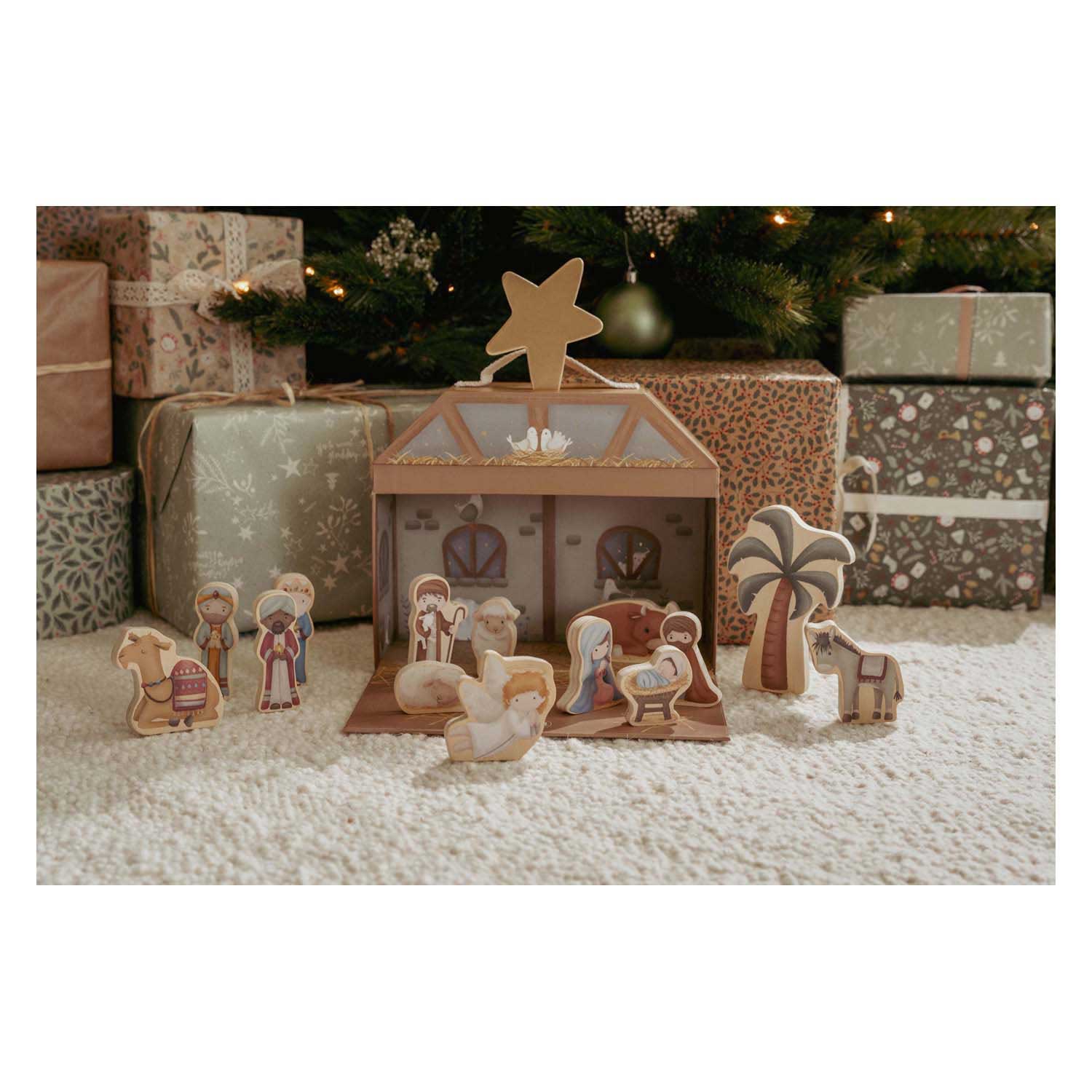 Little Dutch Speelkoffer Kerststal FSC