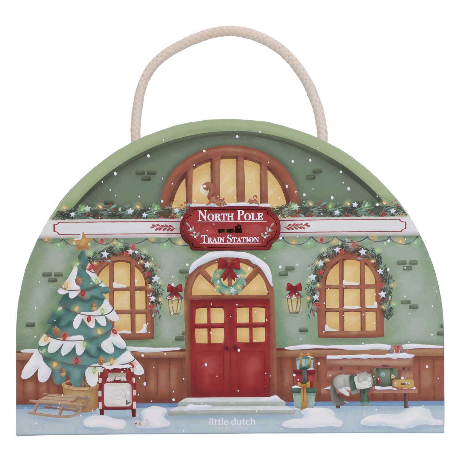 Little Dutch Adventkalender Treinbaan FSC