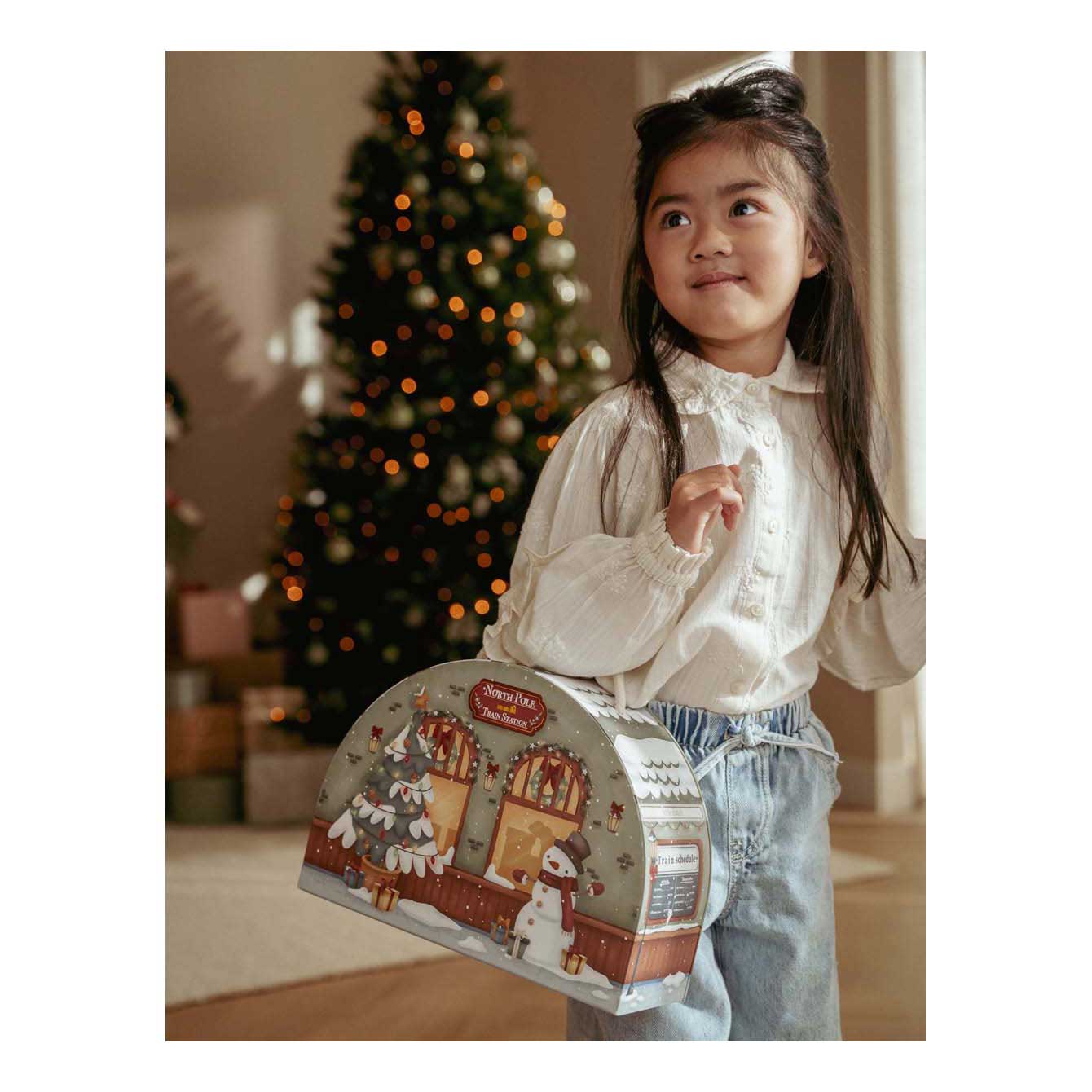 Little Dutch Adventkalender Treinbaan FSC
