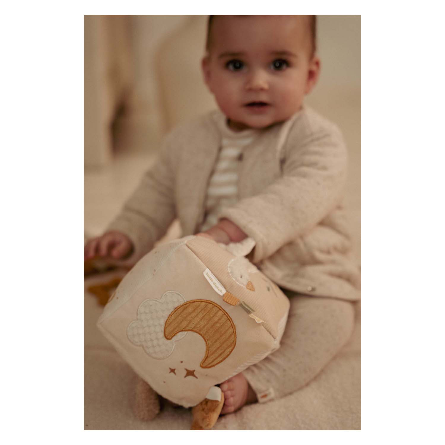 Little Dutch Activiteitenkubus Newborn - 14cm