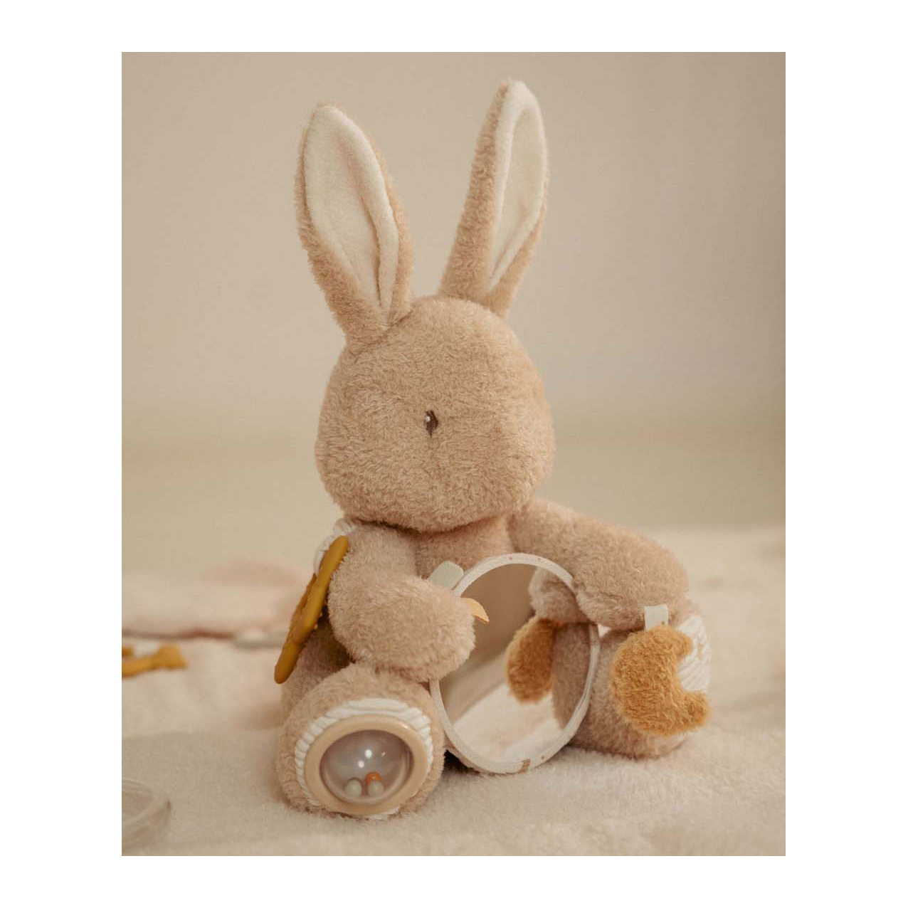 Peluche d'activités Little Dutch - Bébé lapin