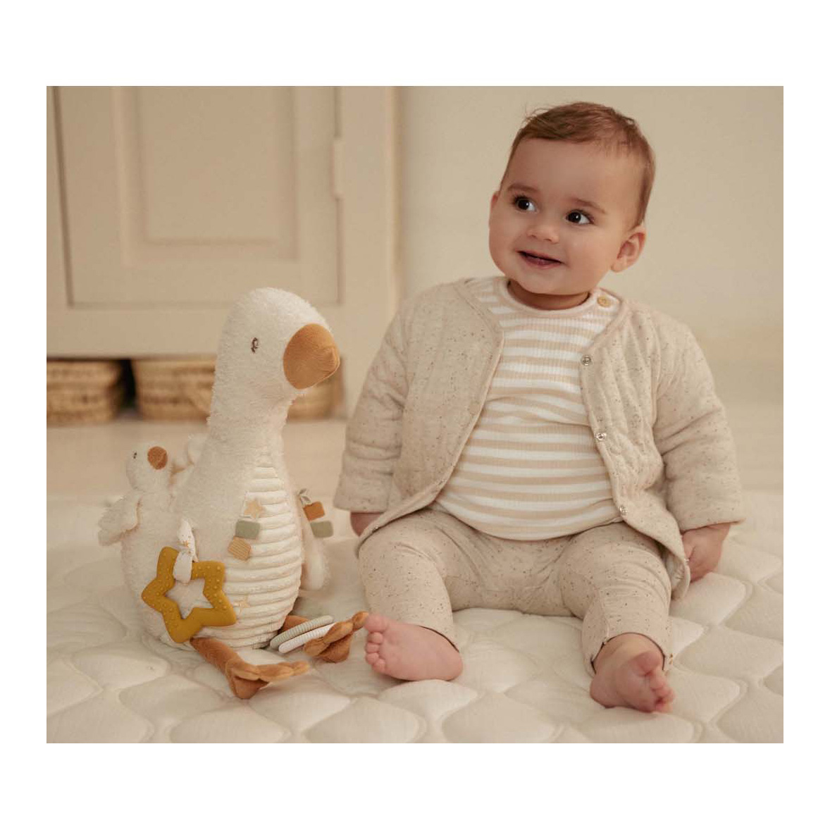 Peluche d'activité Little Dutch - Petite Oie