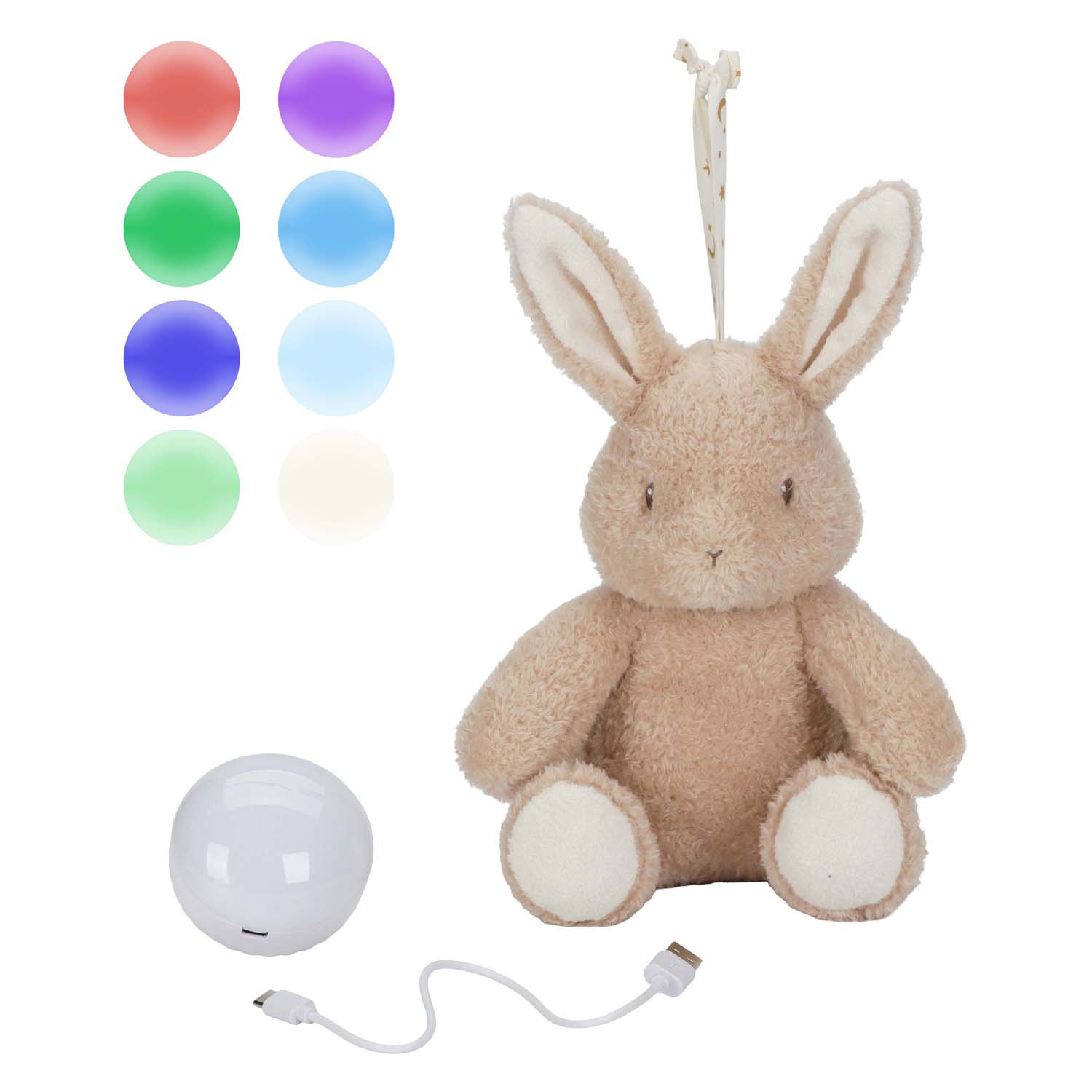 Little Dutch Knuffelkonijn Licht en Geluid