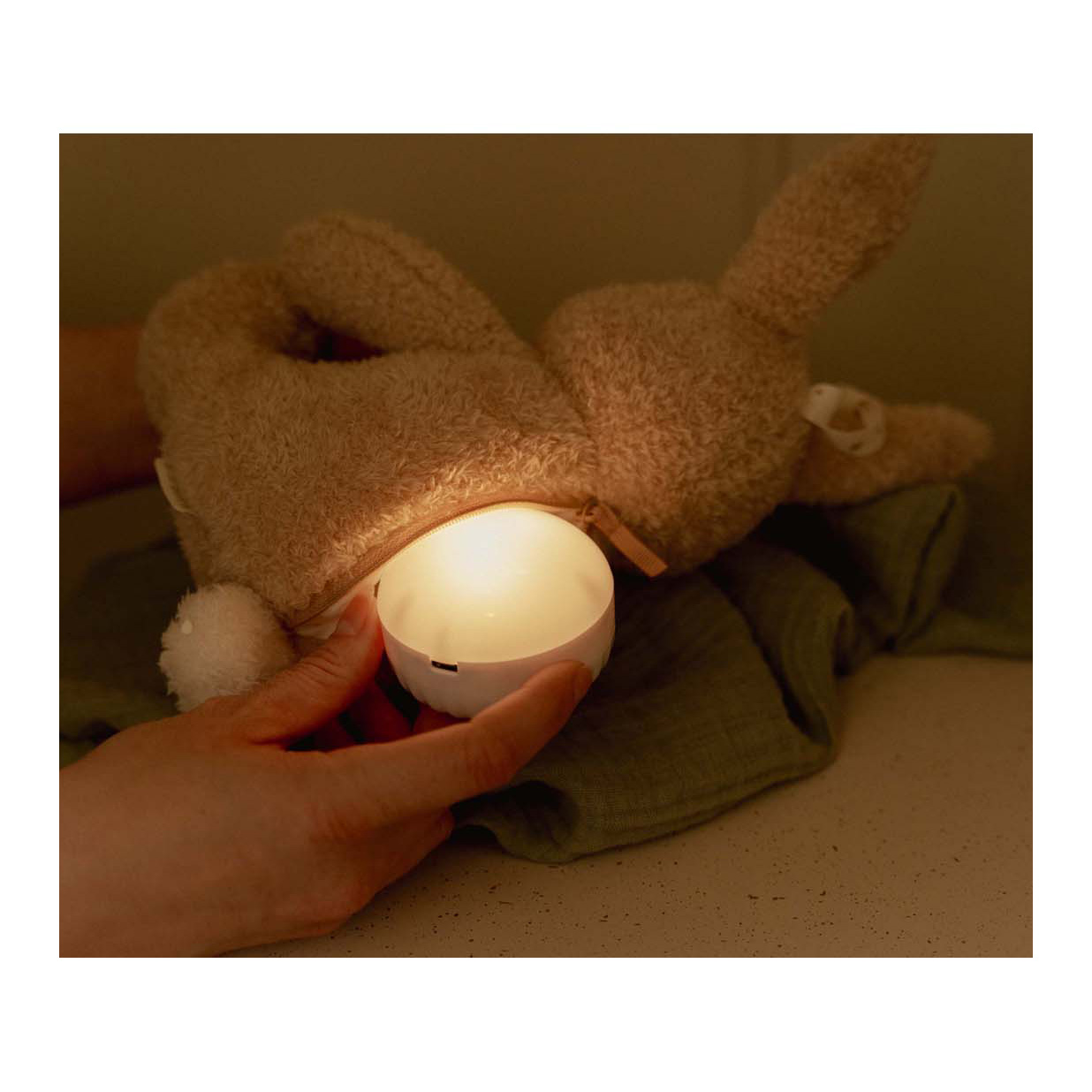 Little Dutch Knuffelkonijn Licht en Geluid