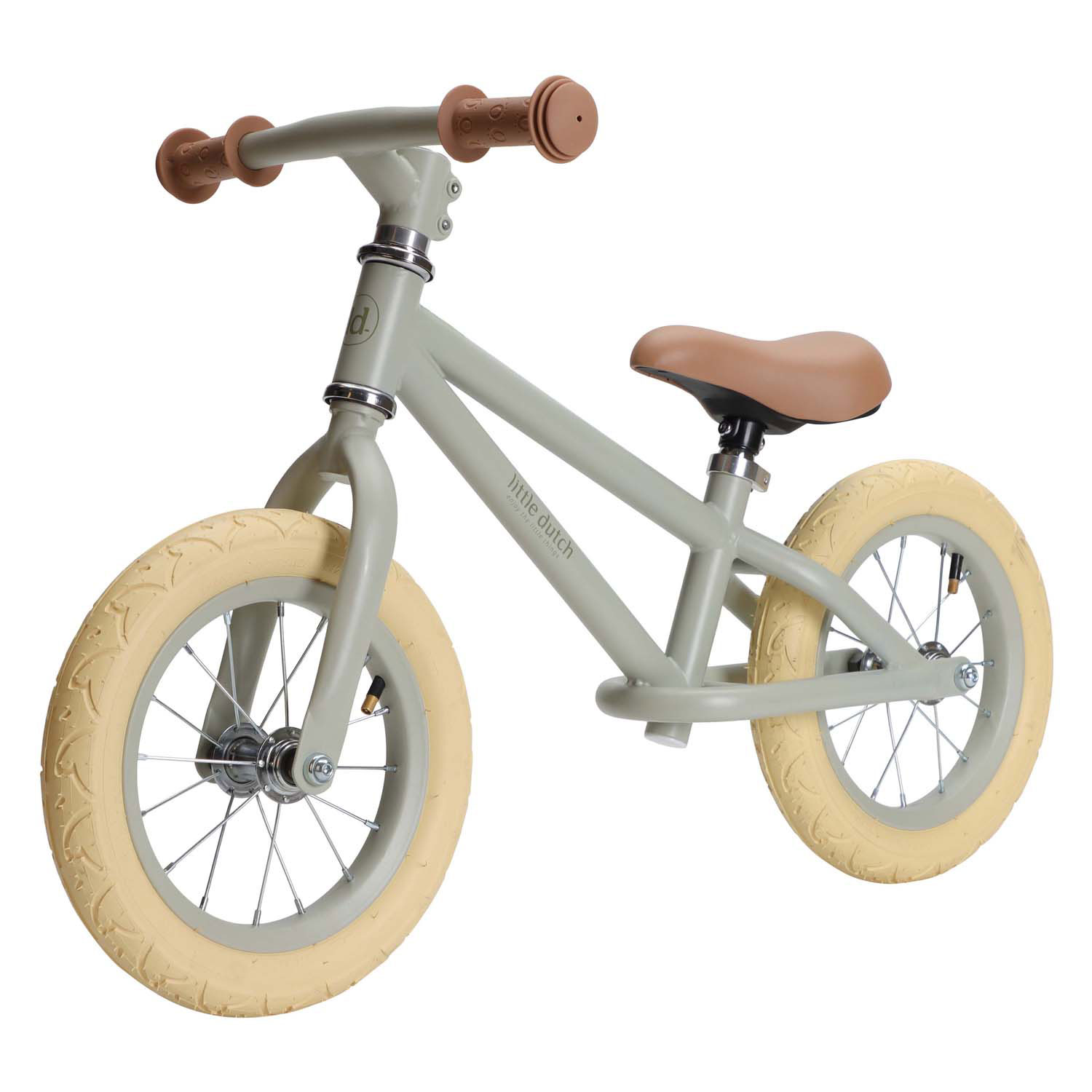 Little Dutch Loopfiets Groen Mat