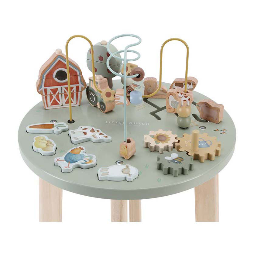 Little Dutch Houten Activiteitentafel Little Farm FSC