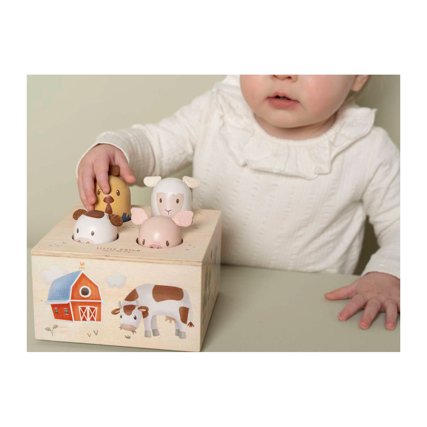 Little Dutch Houten Pop-up Speelgoed Little Farm