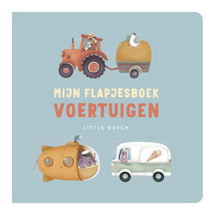Little Dutch Mijn Flapjesboek - Voertuigen
