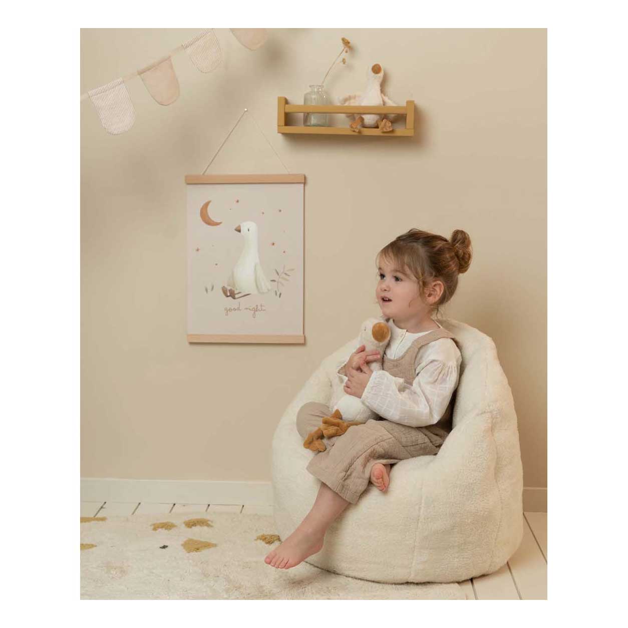 Fauteuil enfant Little Dutch - Blanc
