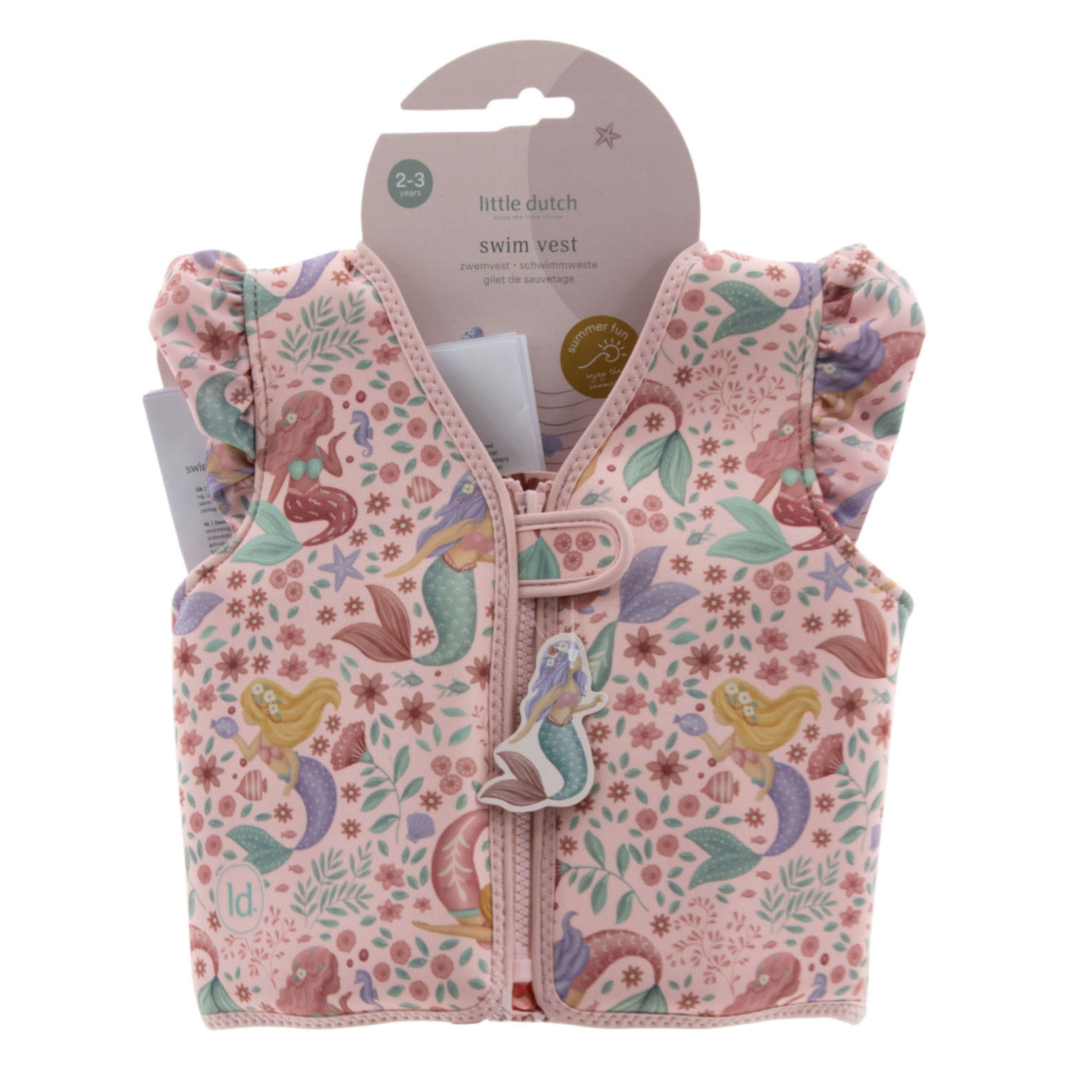 Little Dutch Dreamy Mermaid Zwemvest 2-3jr