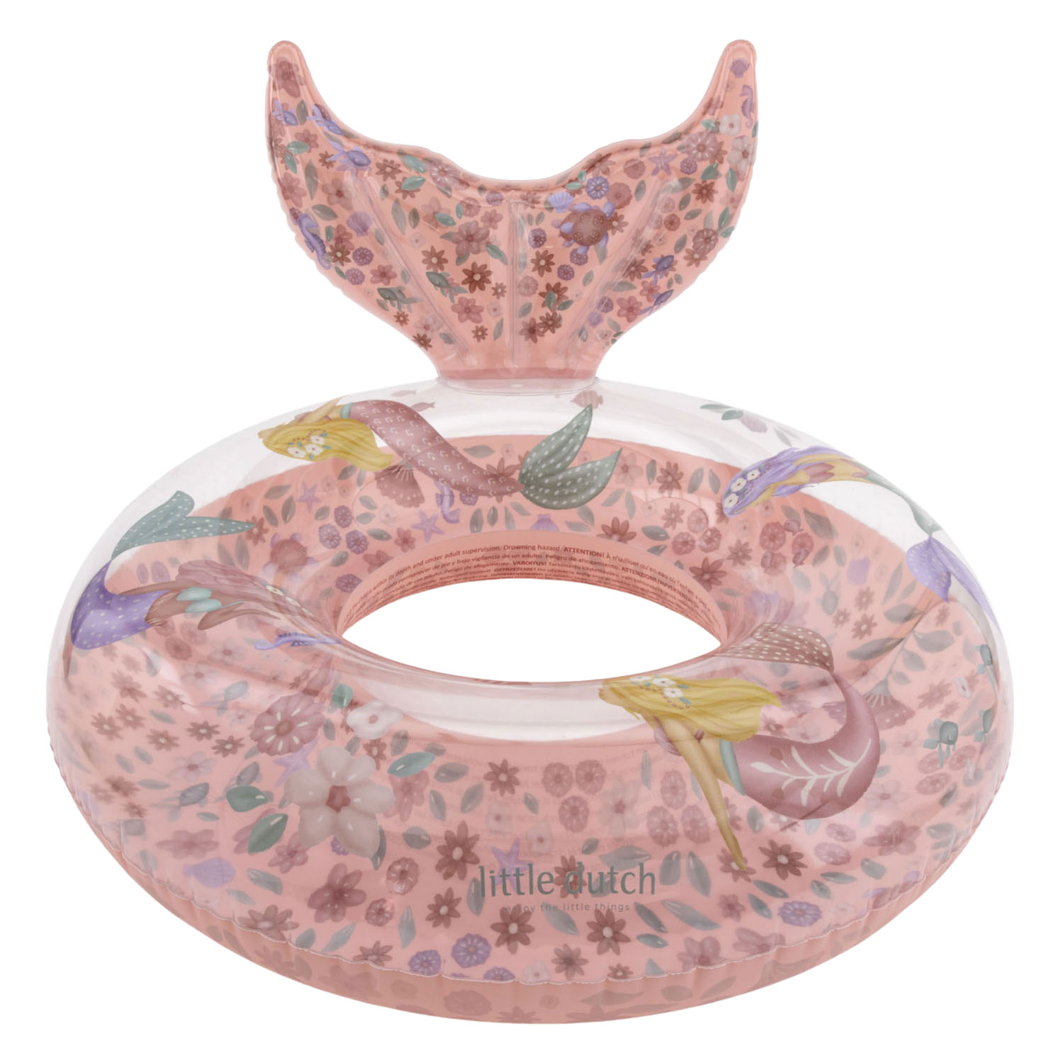Little Dutch Dreamy Mermaid Zwemring 91cm + Staart