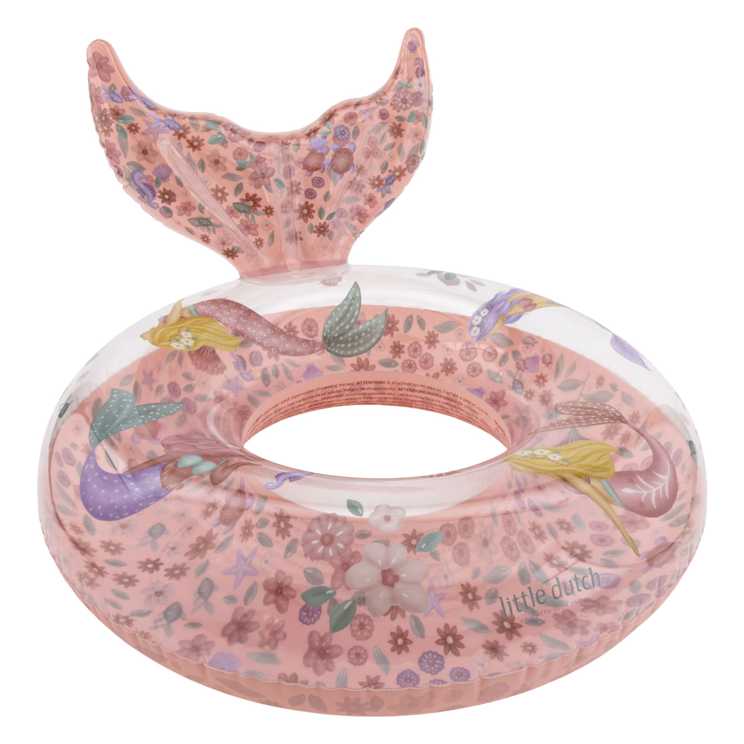 Little Dutch Dreamy Mermaid Zwemring 91cm + Staart