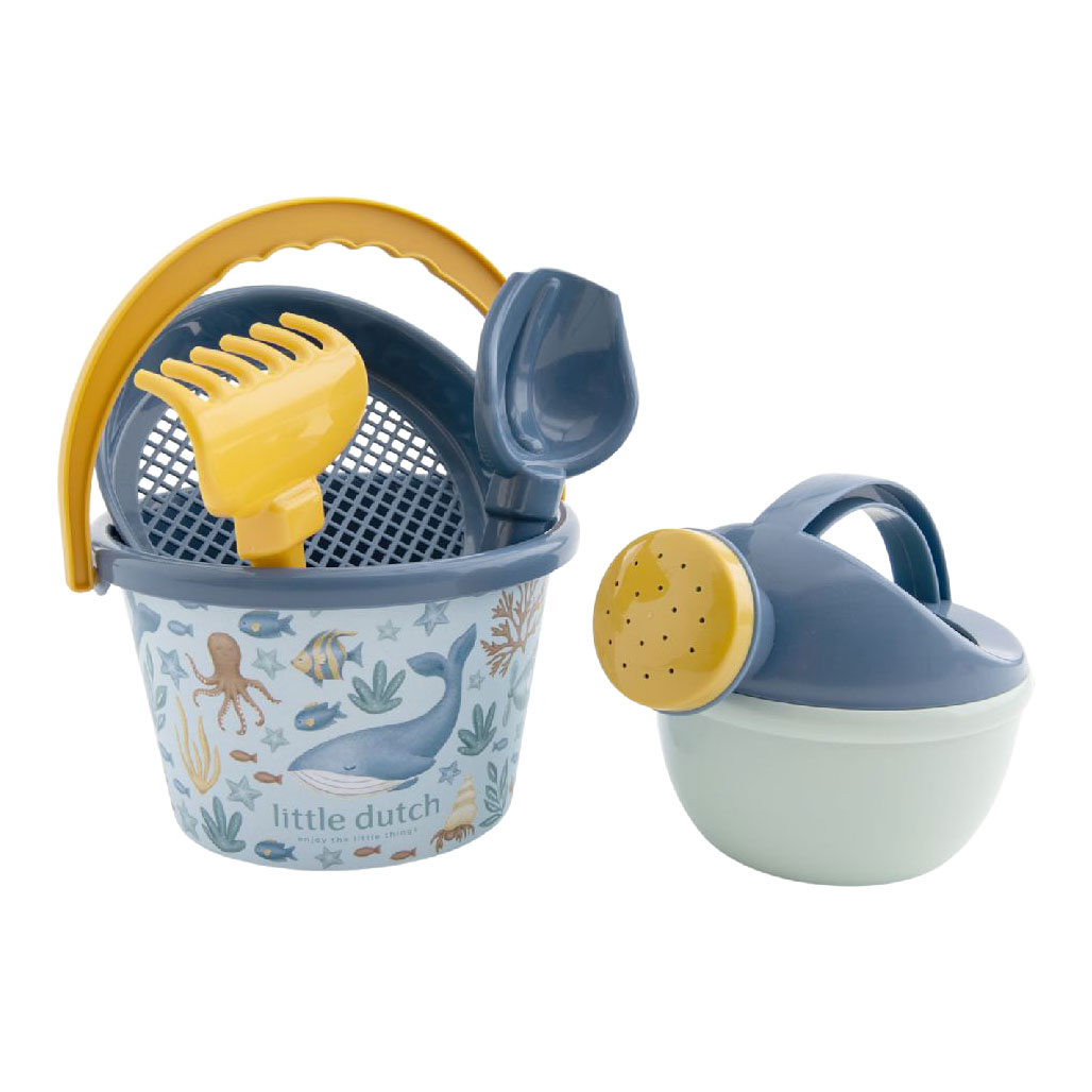 Little Dutch Ocean World Strandset 9,5cm - 5dlg