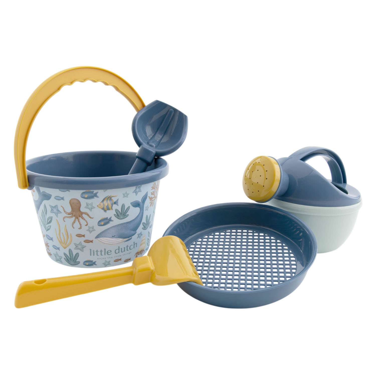 Little Dutch Ocean World Strandset 9,5cm - 5dlg