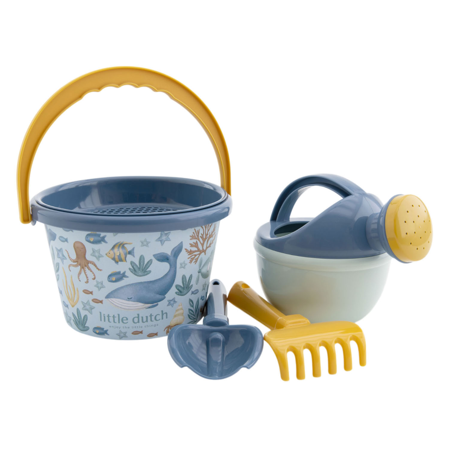 Little Dutch Ocean World Strandset 9,5cm - 5dlg