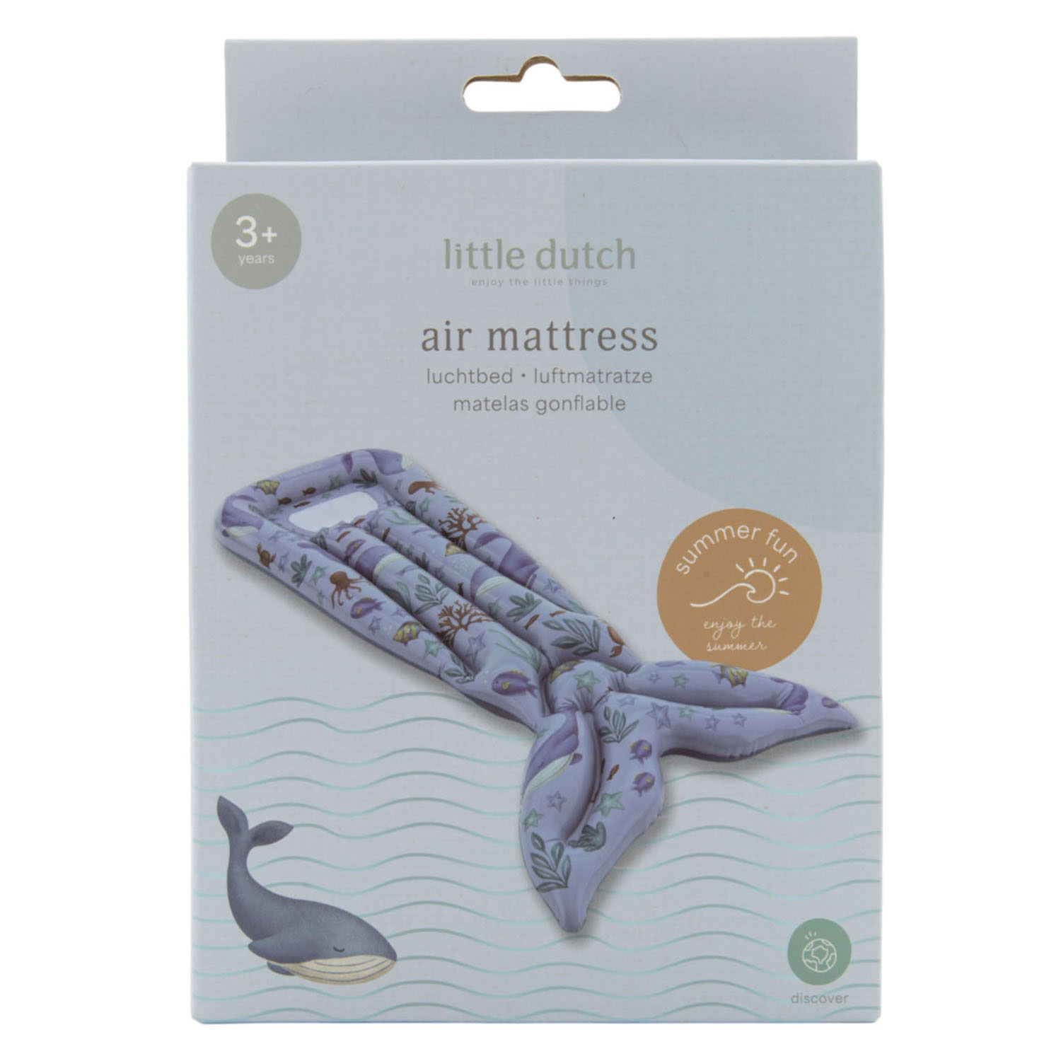 Matelas gonflable Little Dutch Ocean World avec queue