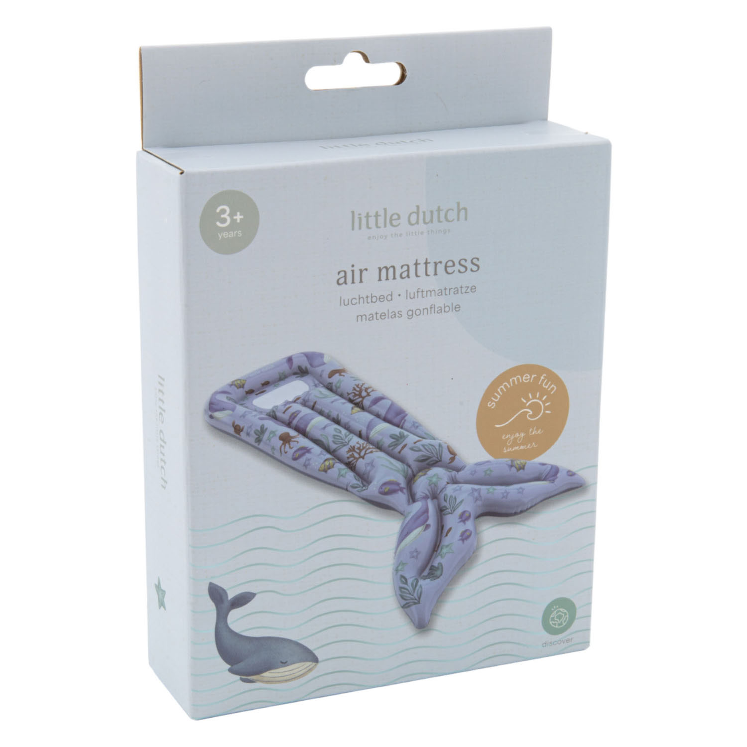 Matelas gonflable Little Dutch Ocean World avec queue