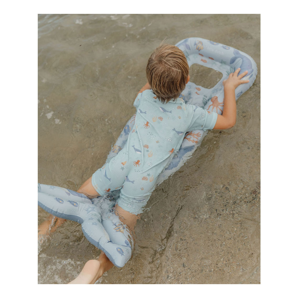 Matelas gonflable Little Dutch Ocean World avec queue