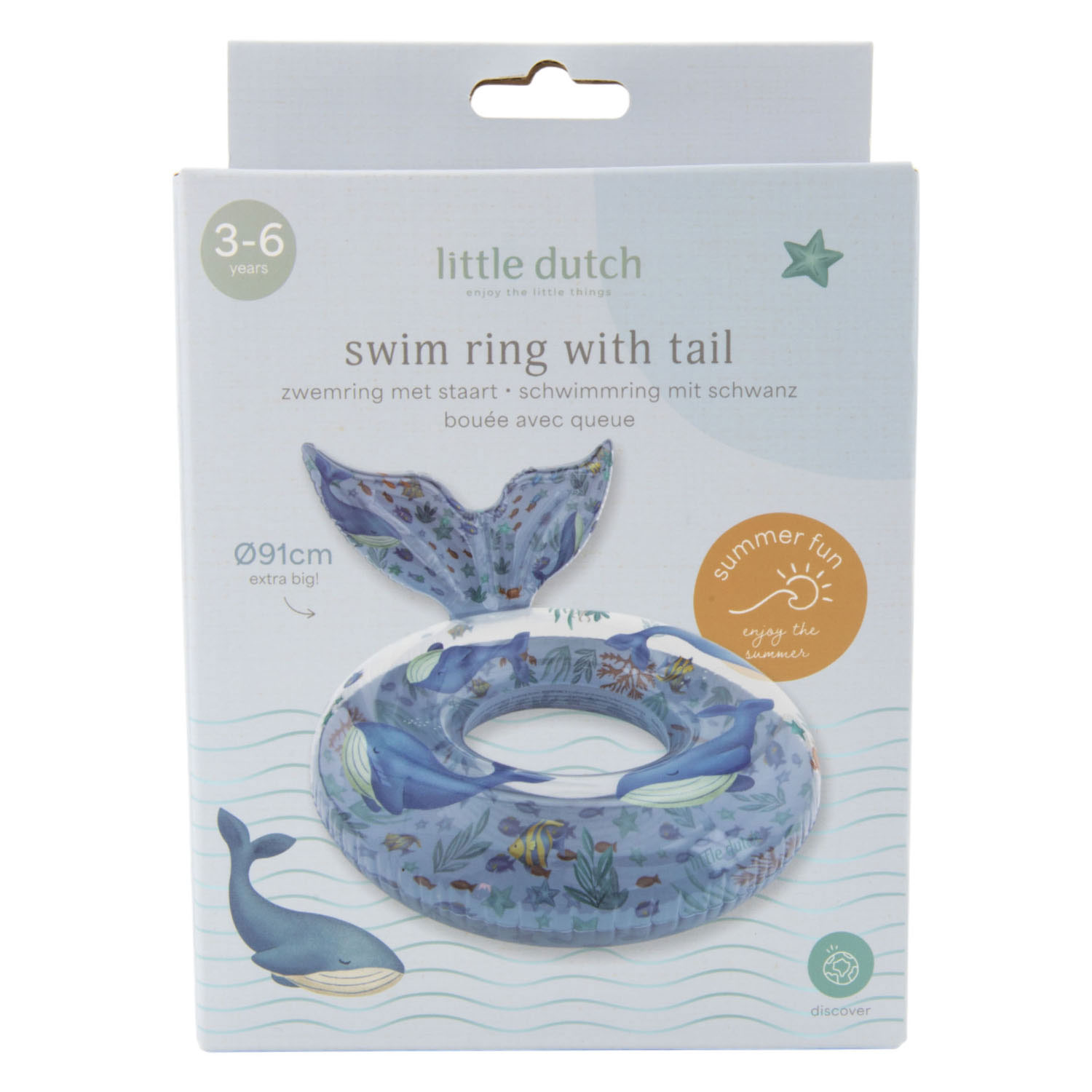 Bouée Little Dutch Ocean World 91 cm + queue