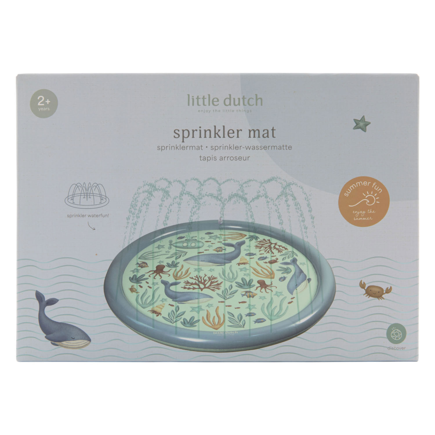 Tapis d'arrosage Little Dutch Ocean World 150 cm