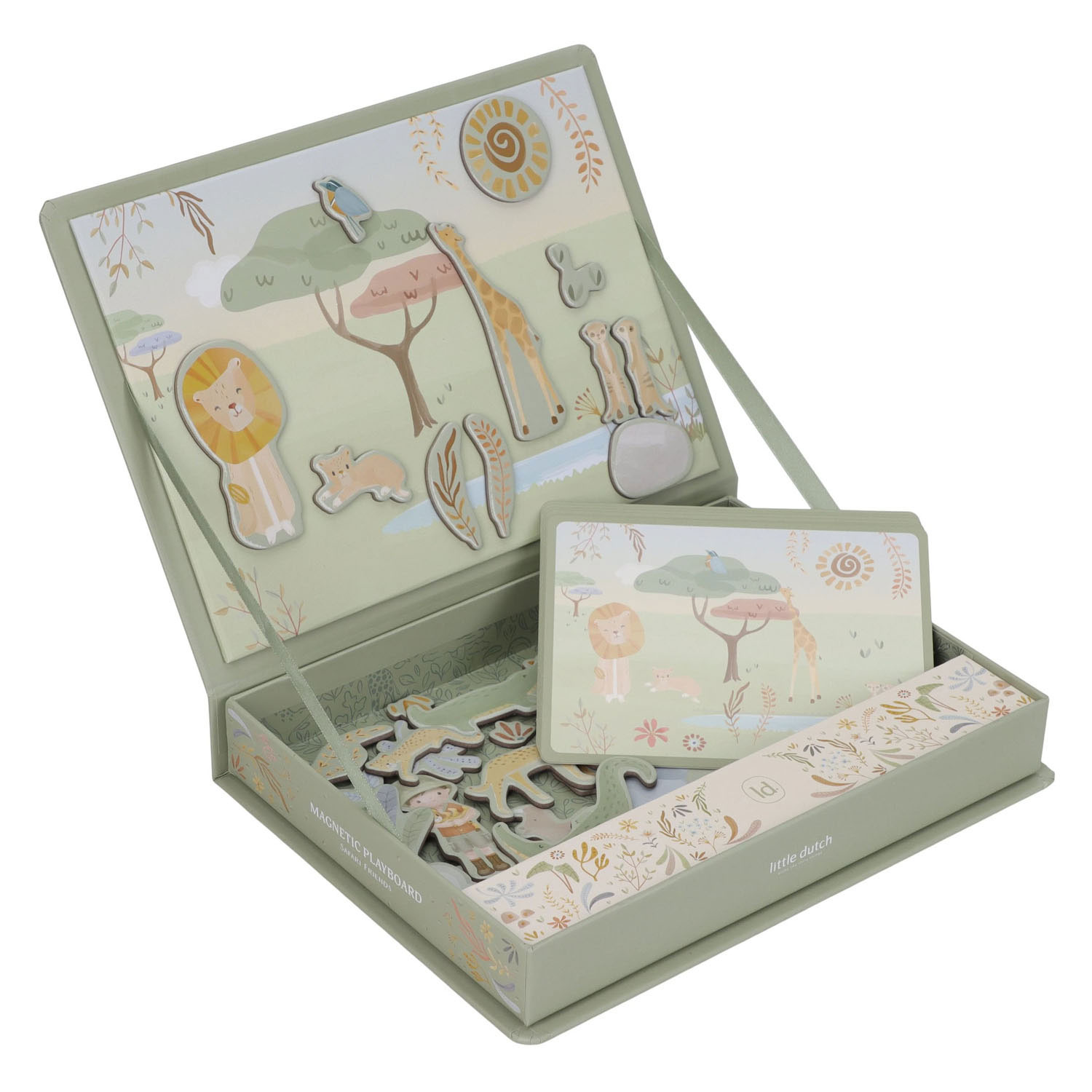 Little Dutch Magnetisch speelbord Safari Friends - FSC