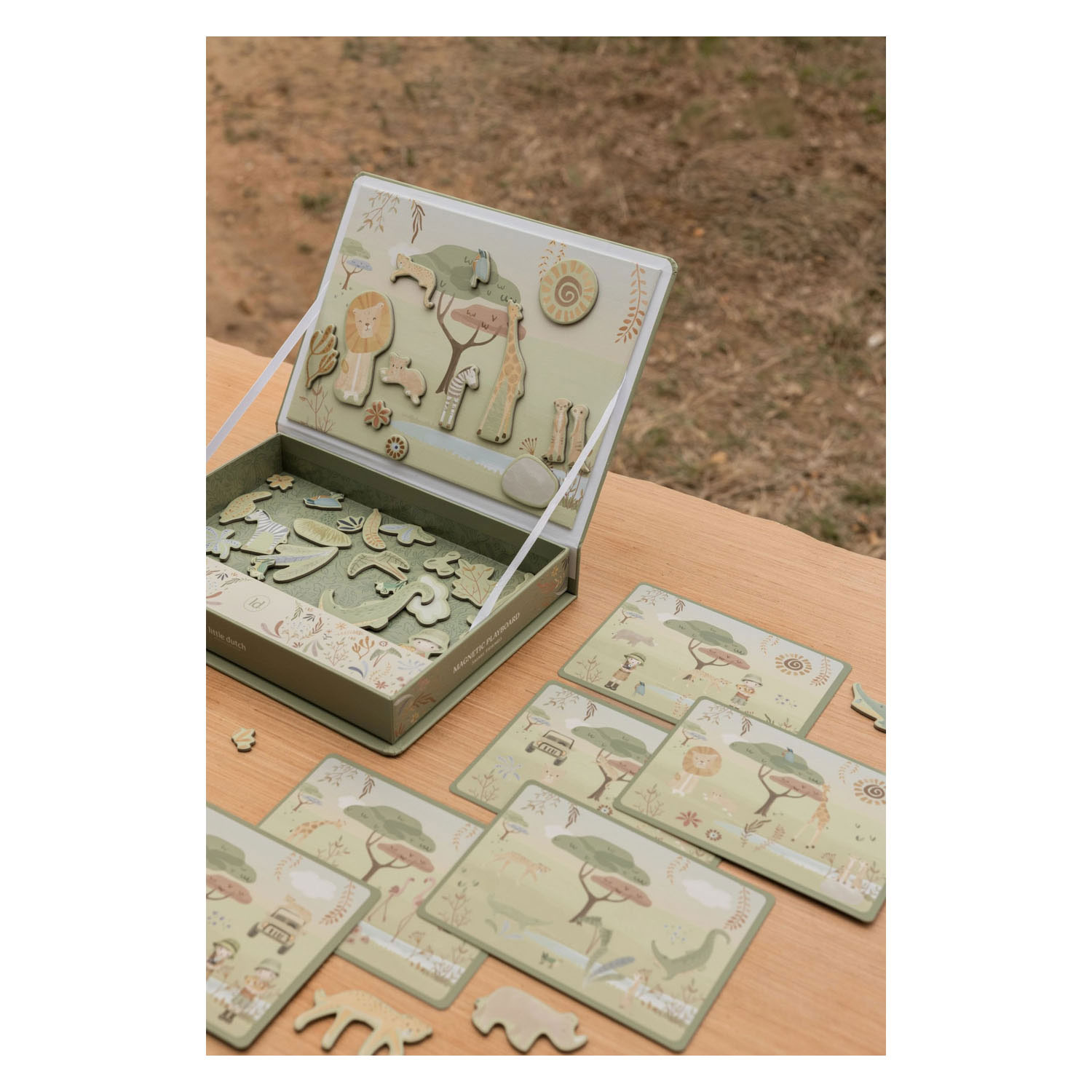Little Dutch Magnetisch speelbord Safari Friends - FSC