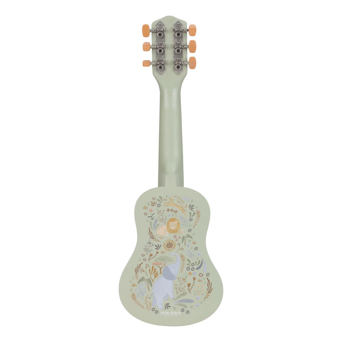 Little Dutch Houten Houten Gitaar Groen Safari Friends - FSC