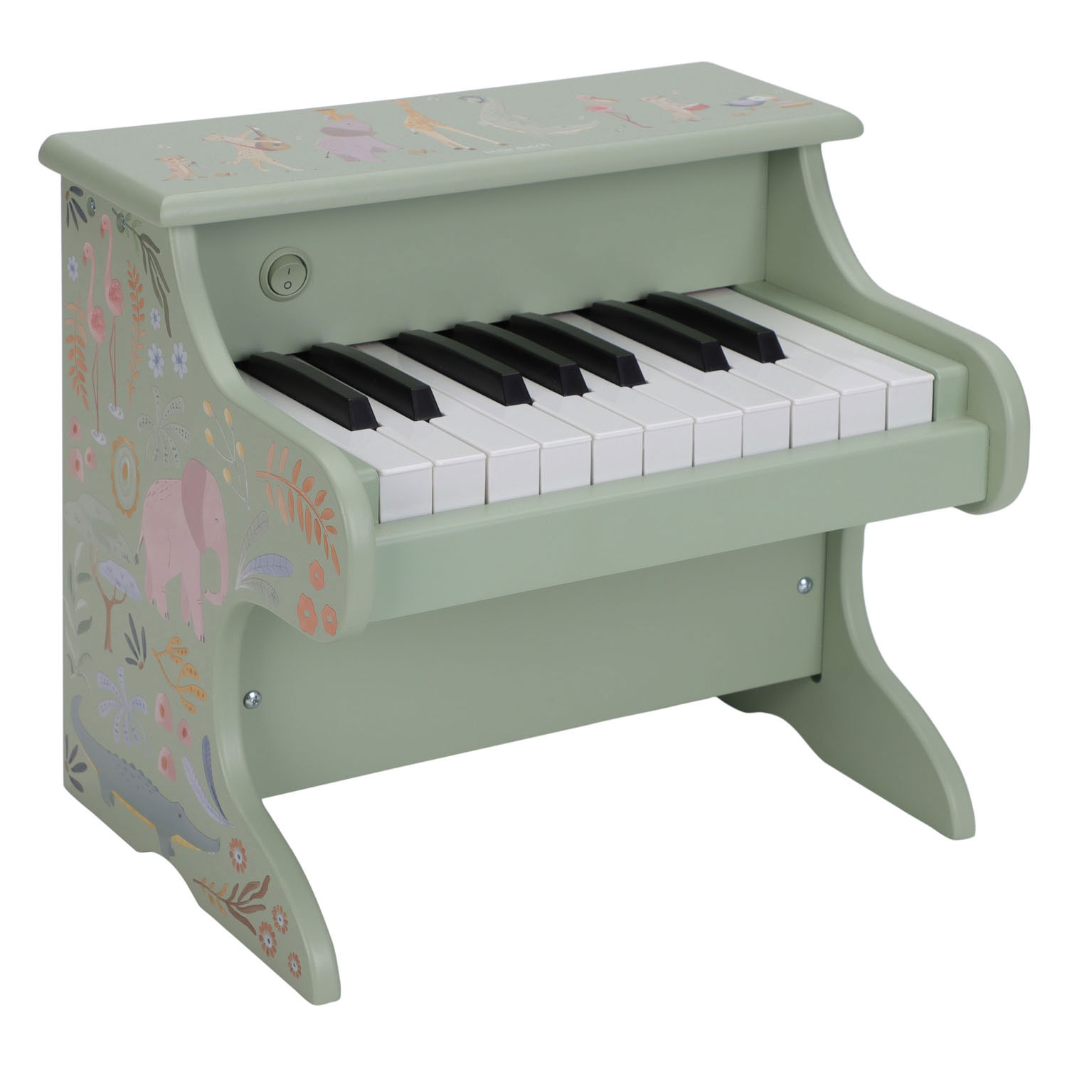 Little Dutch Houten Houten Piano Groen Safari Friends - FSC
