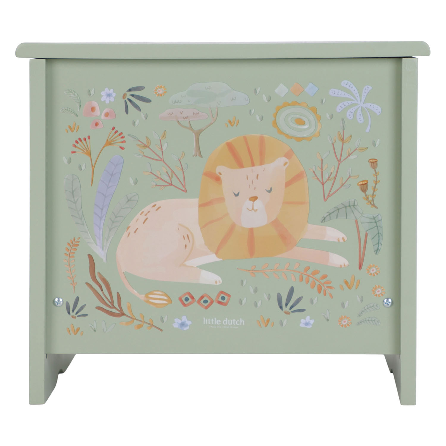 Little Dutch Houten Houten Piano Groen Safari Friends - FSC