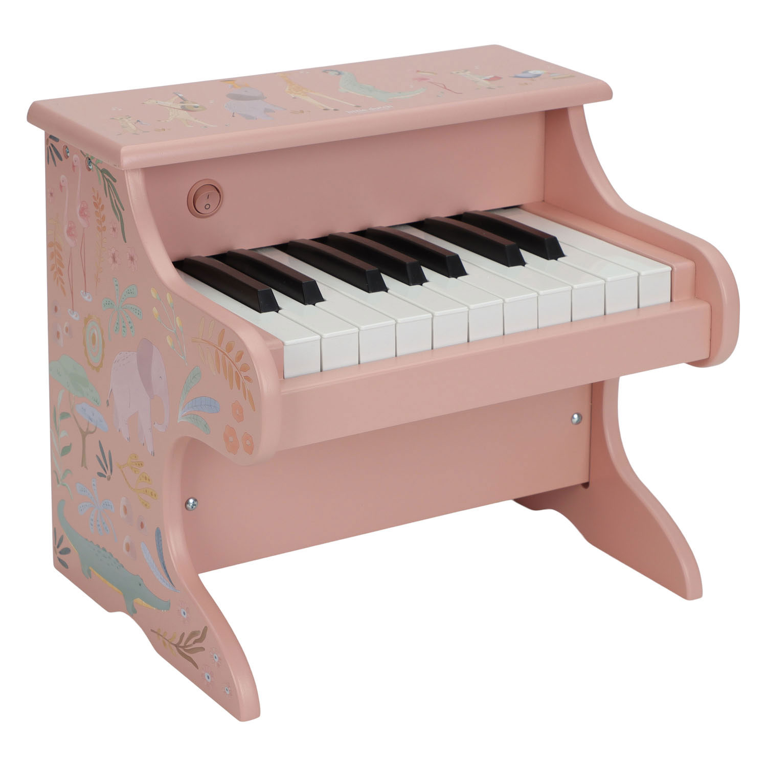 Little Dutch Houten Houten Piano Roze Safari Friends - FSC