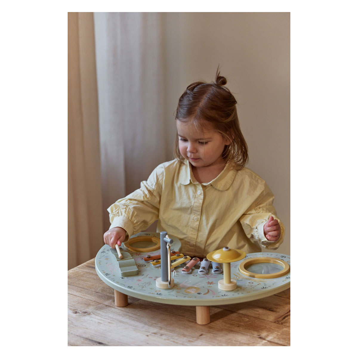 Little Dutch Houten Muziektafel Safari Friends - FSC