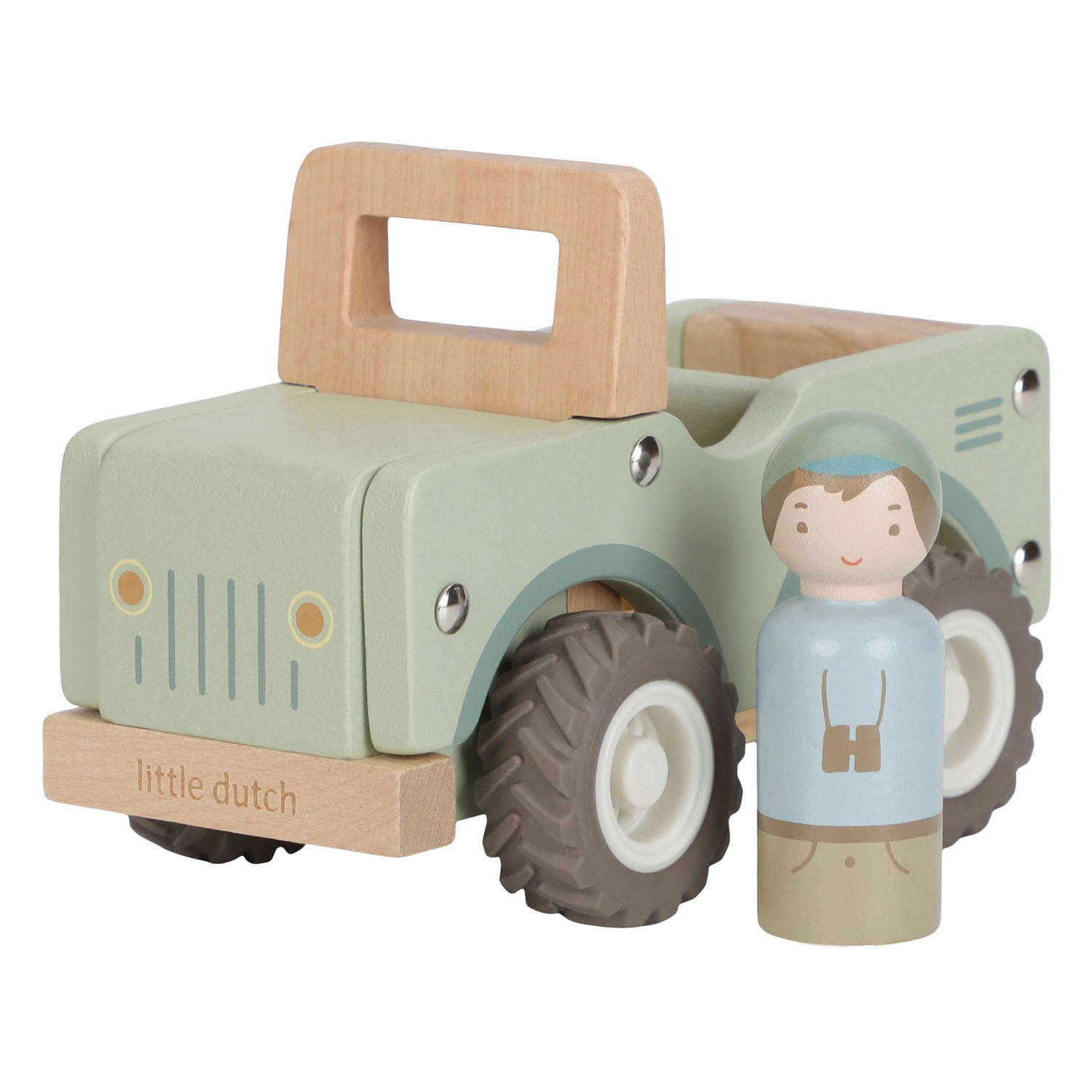 Little Dutch Houten Houten Safari Auto Safari Friends - FSC