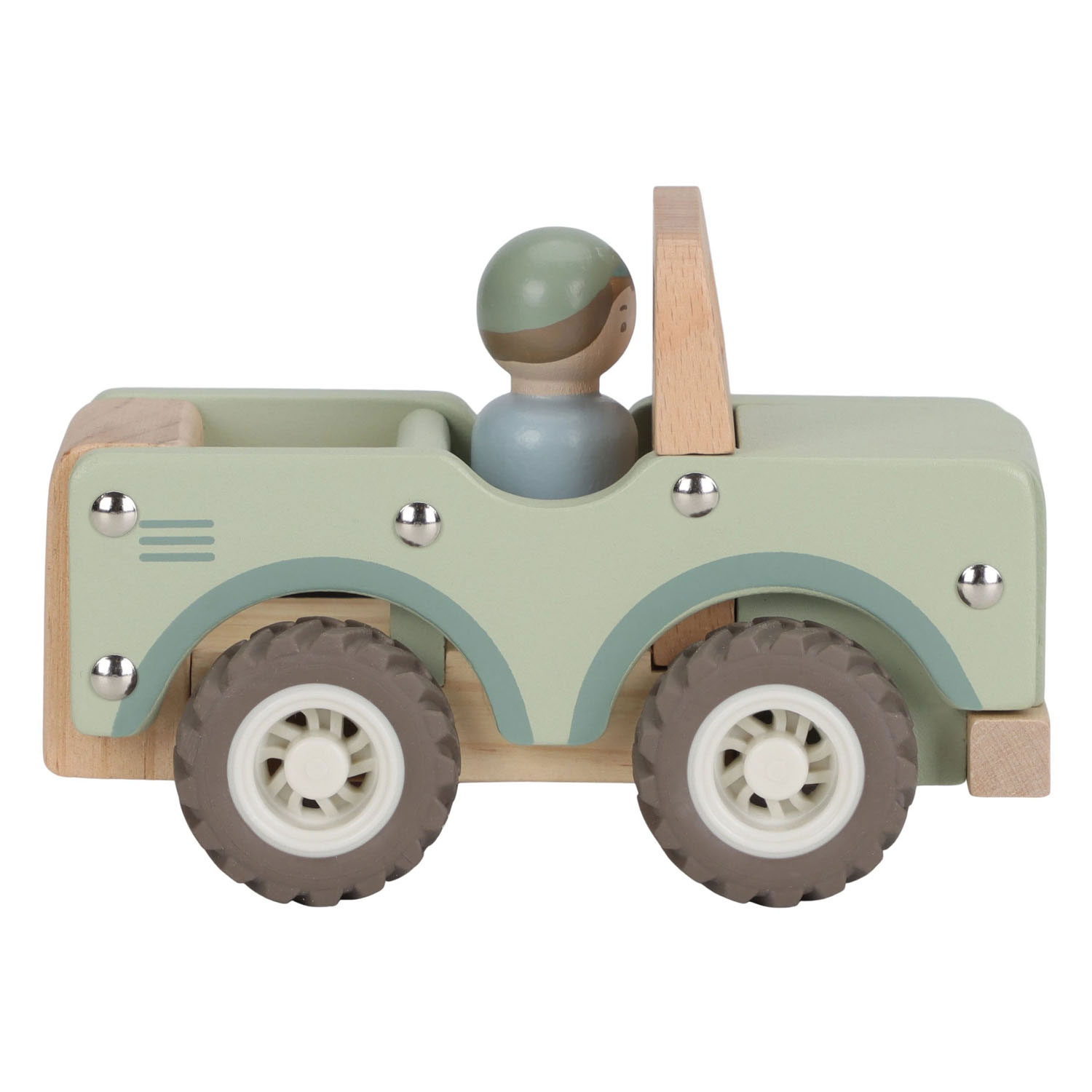Little Dutch Houten Houten Safari Auto Safari Friends - FSC