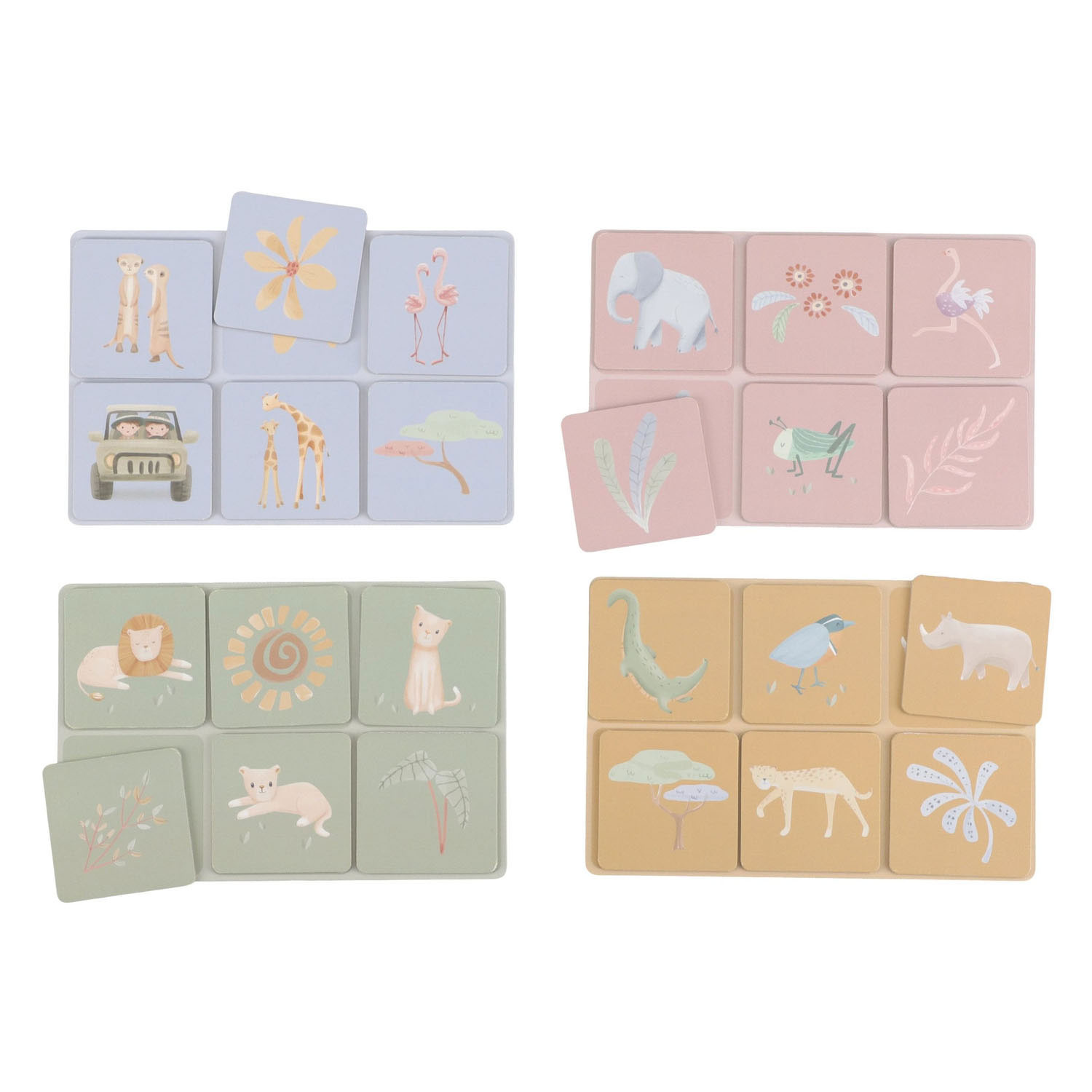 Little Dutch Lotto Spel Safari Friends - FSC